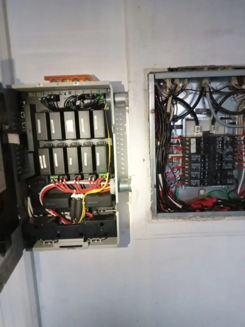 Electrical panel upgrade completed for Electrical Inspection in Elkland